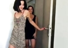 two mommys having joy with a jock!