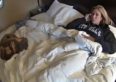 three lesbians explore each other's cunts