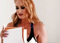 ADULT TIME - Brilliant Hunk Hides Acceptance Letters To Stay & Screw Sexy Redhead Stepmom Wendy Raine