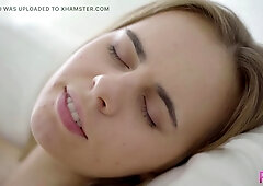 Marion Why, Tall Blonde Teen, Shoves Dildo Into Her Twat Till She Cums