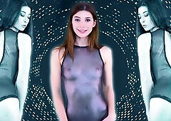 Small titted babe Lauryn May takes