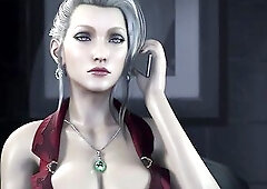 See Redmoa FF7 Remake Scarlet on  now! - Redmoa, Oral-Job, Tiny Dong, Animated CG, Toon CG, Large Melons, Pov Porn