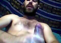 big argentina man messy cumshot