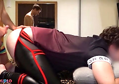 Smashing no condom and deep with breeding and internal ejaculation