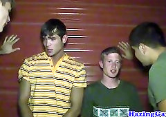 Hazed straight twinks untouched butt fucked