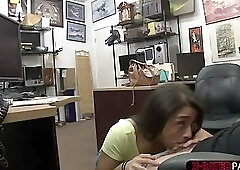 Alluring chick Lilly Hall gets hammered hard by Shawns assistant