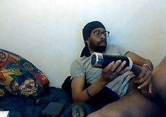 Black amateur gay, black twink, webcam