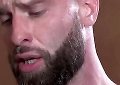 Helping Son Warm Up For His Practice