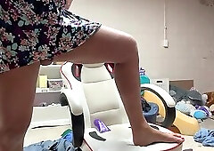 Oops I forgot to wear panties