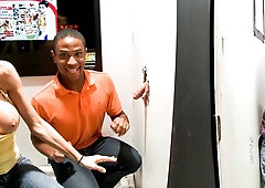 Interracial BJ + a facial (starring John Jammen and Jayden Heart)