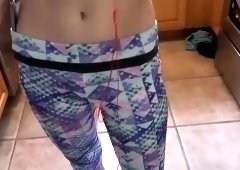 Tight amateur teen girlfriends having dirty sex at home