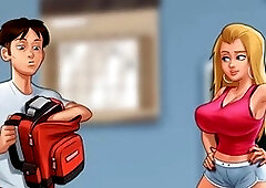 I’m her fuckslut in this summertime saga with big ass stepmom