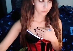 Wild Webcam Babe Sucking Dildo And Masturbate On Cam More at