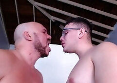 Get ready for some wild kinky action with a big dildo and a cock at the same time