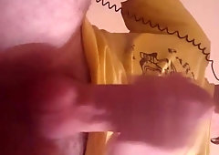 Blanco Vergudo Se Masturba