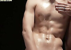 21yo oiled obedient twink asstoyed by rimming suited DILF