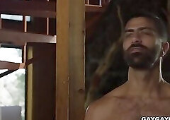 Tryoe gets rimmed before anal sex by Adam