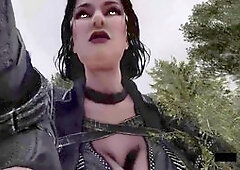Giantess girlfriend, giantess grow, giantess animation