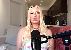 Busty blonde Jenna Starr talks about her experiences with sugar daddies and her girlfriend