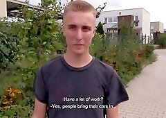 CZECH HUNTER 476 - Amateur gay for pay pickup