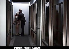 Young girl is being tied up and fucked in her soft pussy, by an angry guy