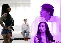 Tennis game with tart stepmoms leads to foursome fuckfest gang bang - Kenzie Taylor & mona azar - momswap