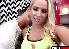 mother I'd like to fuck wife cheating on cuckold hubby with her gym buddy