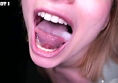 Gloryhole Secrets: Sophia's Cum-Swallowing Madness