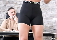 Good busty blonde Christina Savoy feels a large penis deep in her wet pussy