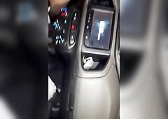 dogging wife puts her booty out of the car window for strangers to eat!