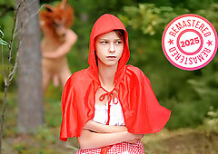 Masked wolf fucks Beata Undine in the woods at SweetheartsClassics