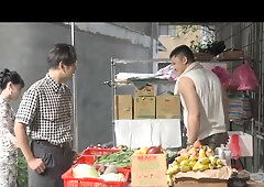 Newlywed Wife Cheats On Her Husband In The Toilet With The Gruff Owner Of A Vegeta