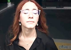 DADDY4K. Let her show bazookas to your dad. Sexy movie scene with Little Chloe