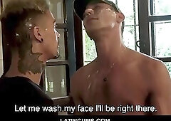 Jock And Twink Latino Boys Orgy Outdoors