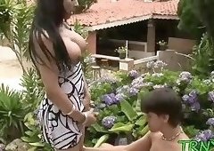 Teen Tranny Loves get fucked