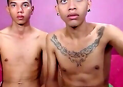 Latin Emo Twinks Fuck on Webcam