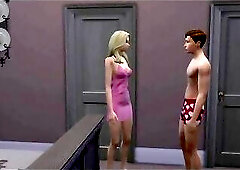 Boyfriend Cheats with Girlfriend's Shemale Mom