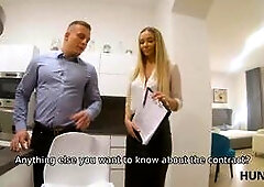 Winsome boy comes to rent flat but makes it with homeowners GF