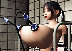 This is a sequel to the acclaimed film Milk Maid. The dairy factory successfully produces products. Hot angels are successfully milked. And tgirl mana
