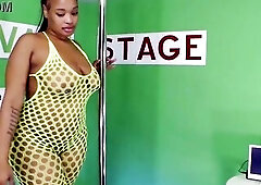 Large Booty Black In nature's garb Dancer DELENE S, Free Downloadable DVD #365 Promo Episode, Large Ass Afro, Nigerian Bitch goddess