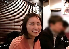 Asian japanese amateur riding cock anally