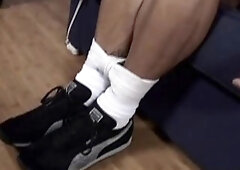 Blonde amateur chick in solo bdsm