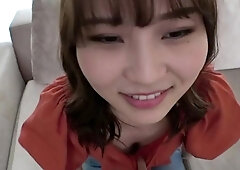 Extreme close up of Japanese teen masturbating Uncensored