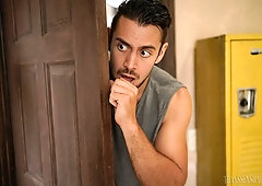 Dante Colle penetrated his TS ebony colleague