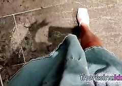 Peeing in the cinema!