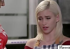 Brunette babe Eloa Lombard stretches asshole for a freaky butt stuff