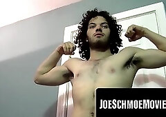 Two amateurs flood mature gays mouth with hot jizz