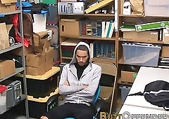 Black thief fucked raw