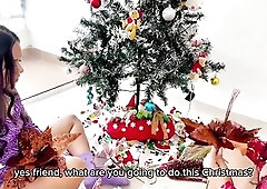 Having quick sex with my most good ally's stepbro during the time that we were decorating the Christmas tree - Savannah Watson