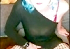 Crossdresser Juniper Beri shows off in Leeds, UK